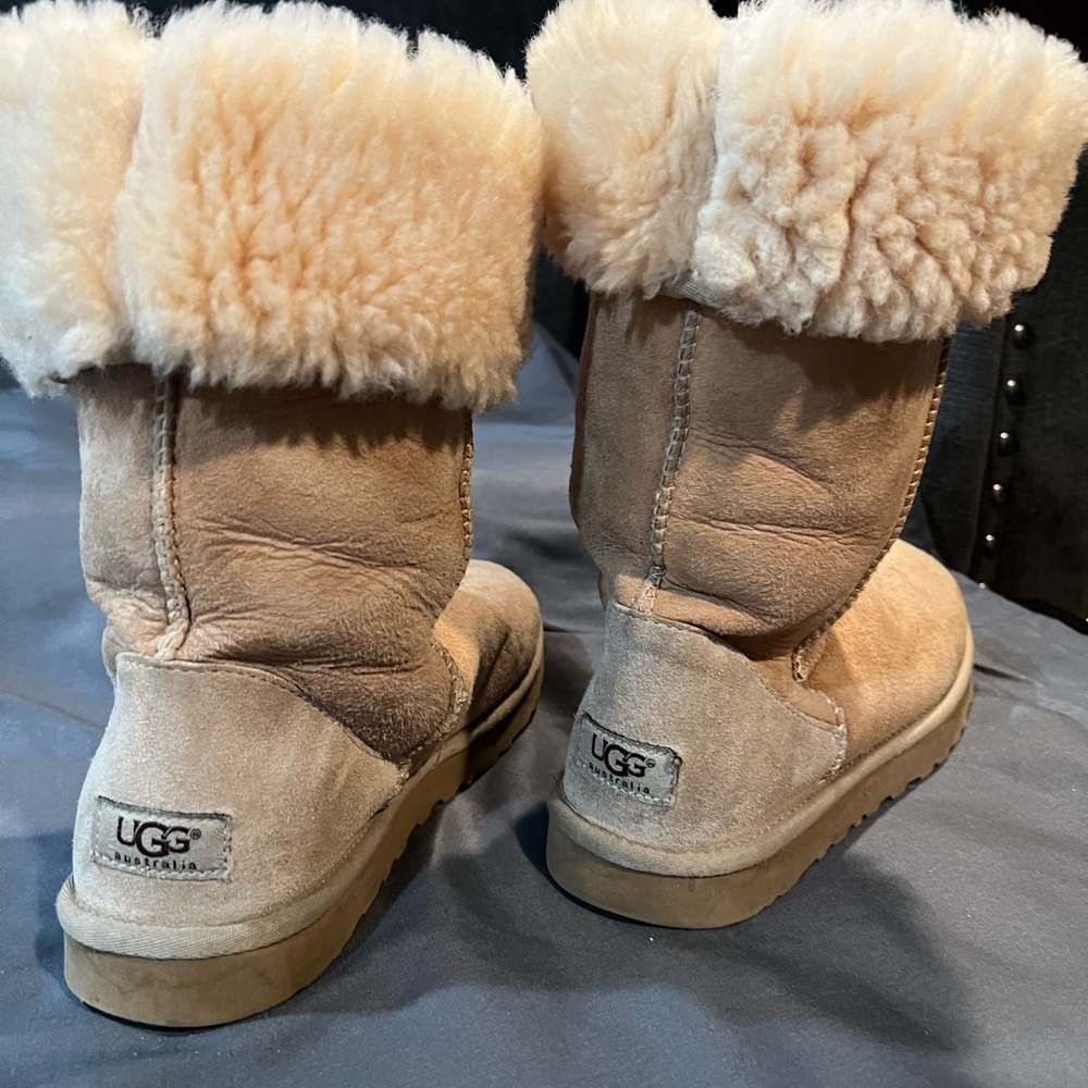 Classic ugg tall boot in color sand